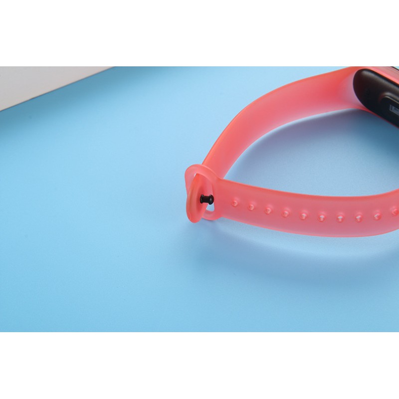 Dây đeo silicone chống nước cho vòng đeo tay thông minh Xiaomi Mi band 3 4 5 6 miband 6 5 4 3