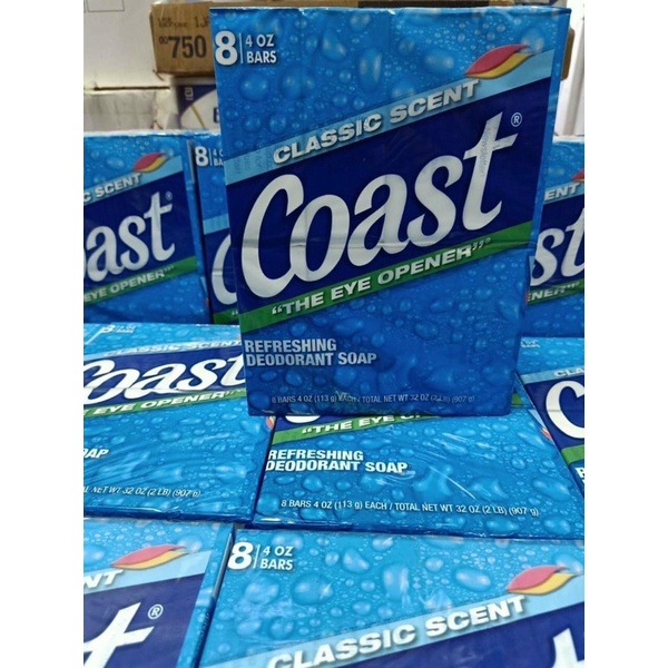 Chính Hãng- Xà bông diệt khuẩn Coast Set 8cục