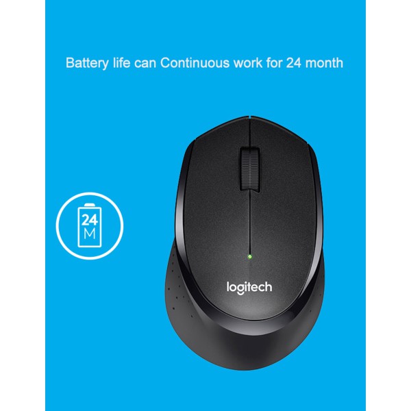 Chuột Quang Không Dây Logitech M330 2.4ghz Usb 1000dpi