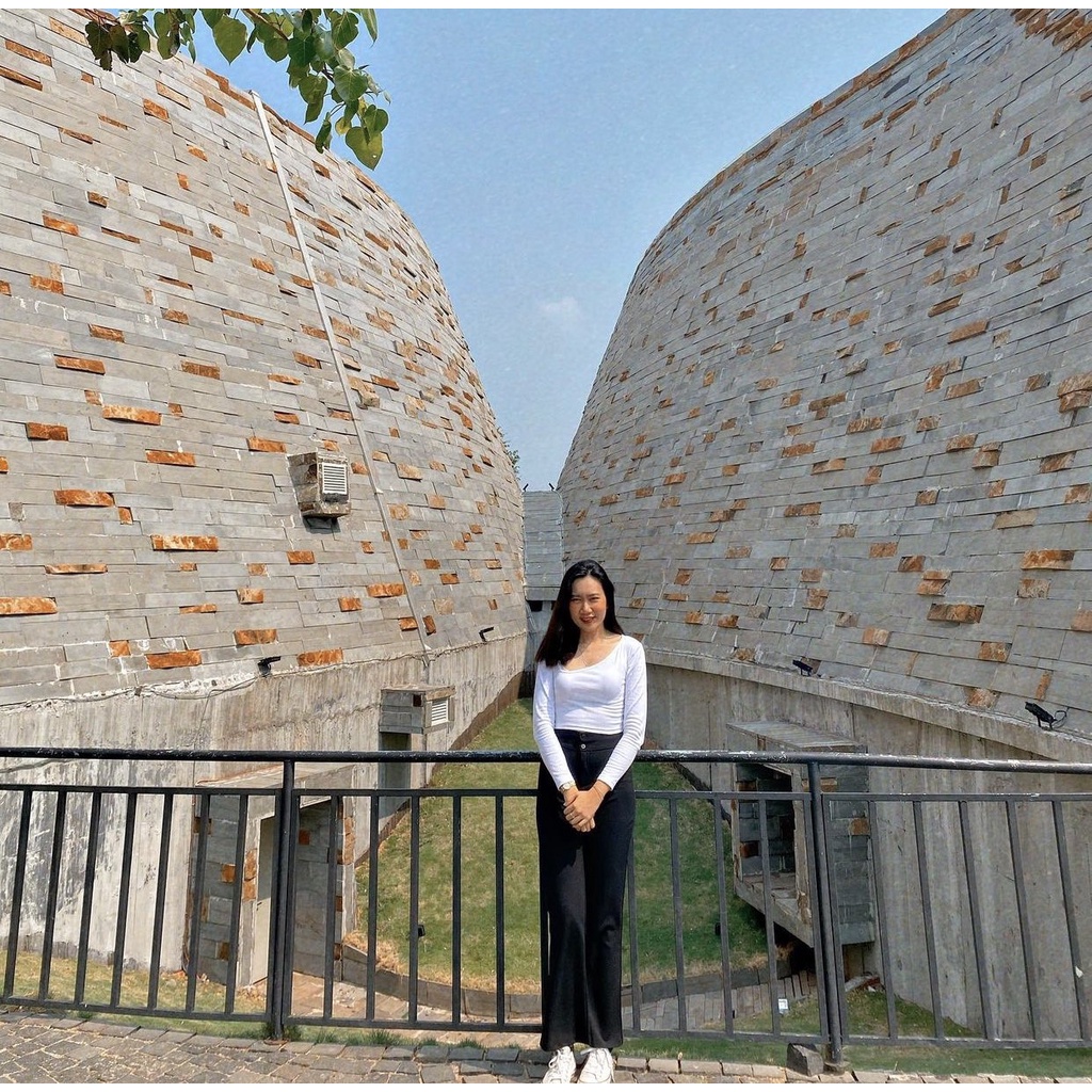 Quần Giấy Ống Loe JOLIE Nữ [FREESHIP] 🌸 Kaki jeans thiết kế 2 cúc dọc dáng đứng, culottes body dài đẹp Ulzzang 🌸 | BigBuy360 - bigbuy360.vn