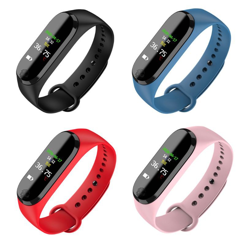 Đồng Hồ Thông Minh Đo Nhiệt Độ Hiển Thị Ngày Tháng