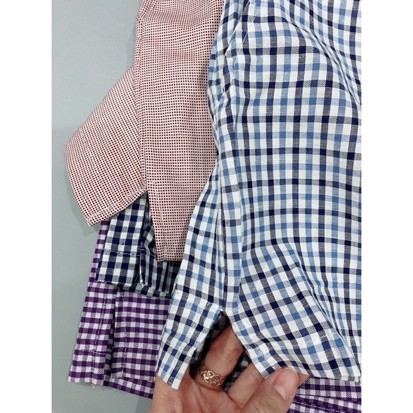 Quần short kẻ nữ