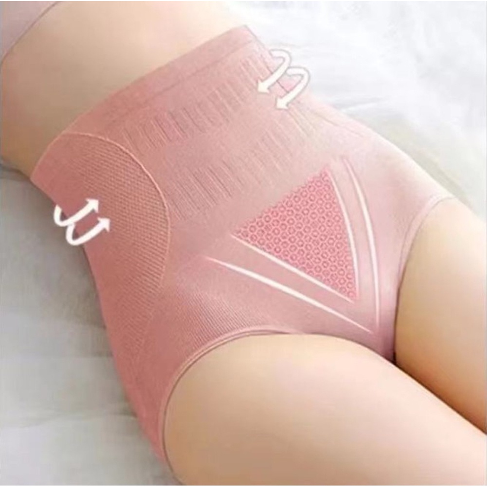Quần lót cotton lưng cao định hình eo sau khi sinh cho nữ