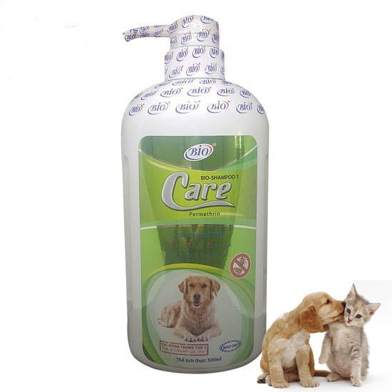 [ Hàng Chính Hãng] Sữa Tắm Bio Care Diệt Ve Rận, Bọ Chét, Khử Mùi Chó Mèo tất cả thể tích 150,200,450,500ml