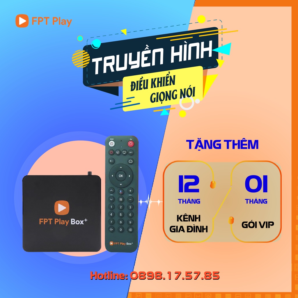 [TOÀN QUỐC] FPT PLAY BOX 2019 Box Android TV 9 + 4K Model S400 Có Điều Khiển Tìm Kiếm Giọng Nói + Quà Tặng