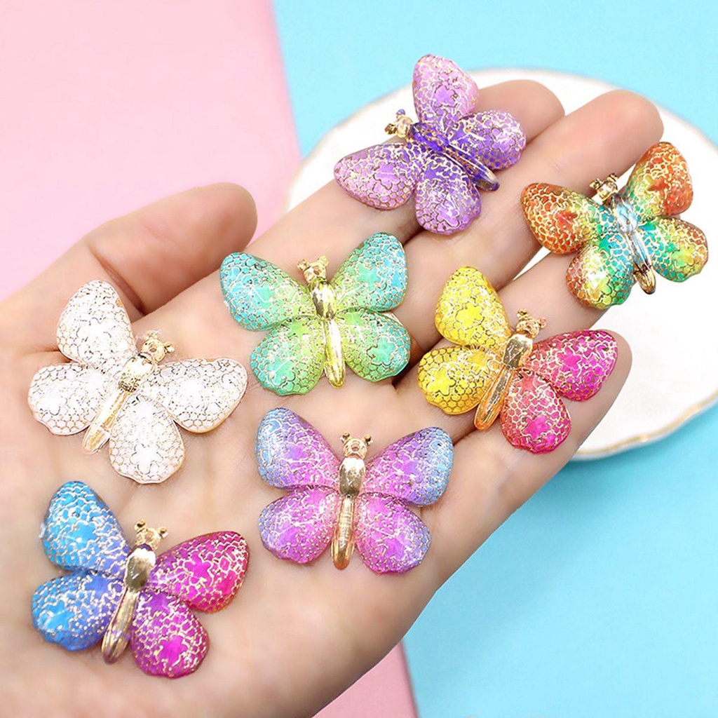 Phụ Kiện Trang Sức Nhựa Resin Nhiều Màu Dễ Thương