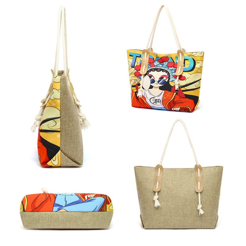 Túi xách đeo chéo nữ tote thời trang hàn quốc nhiều hoa tiết xinh xắn - TX12