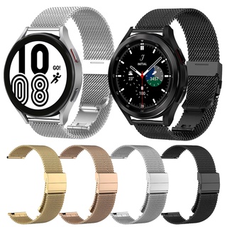 Dây Đeo Có Khóa Kim Loại Cho Đồng Hồ Thông Minh Samsung Galaxy Watch 4 40mm 44mm 42mm 46mm