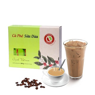 Hộp Cà phê sữa dừa hòa tan Copen Coffee
