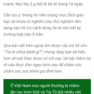 Hạt giống cây tía tô