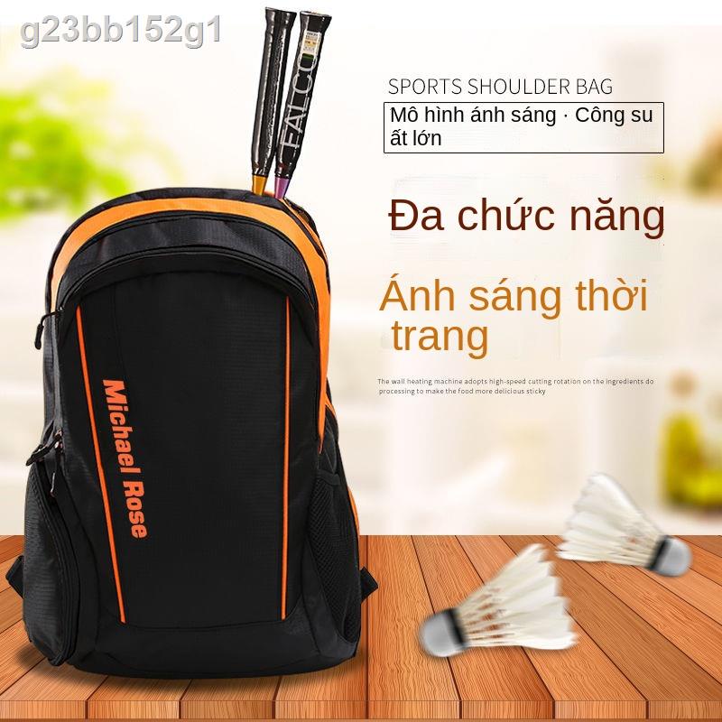 Túi đựng vợt cầu lông hai vai ba lô nam nữ đa năng mới 2-3