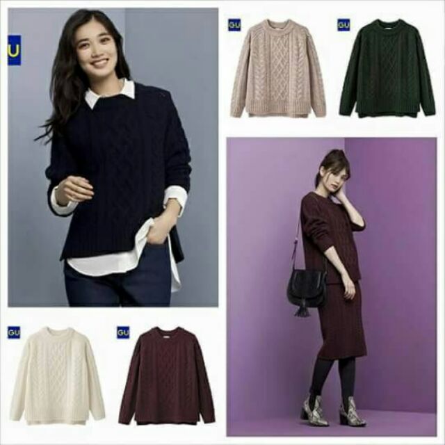 Áo len Gu  Nhật #authentic | BigBuy360 - bigbuy360.vn