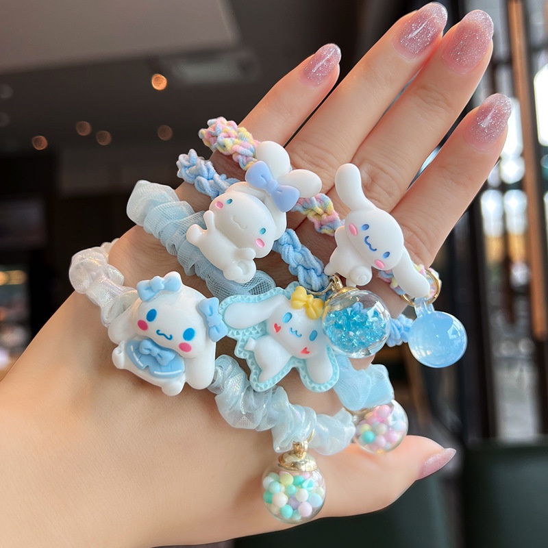 Dây Buộc Tóc Cao Su Guigou Cỡ Nhỏ Phong Cách Nhật Hàn Đáng Yêu Cho Bé Gái