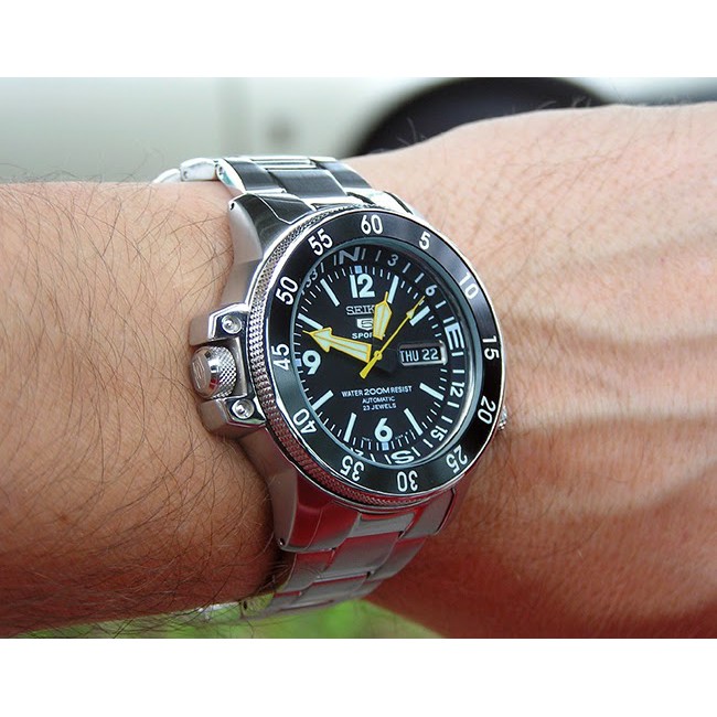 Đồng hồ nam Seiko Diver Automatic Map SKZ211K1