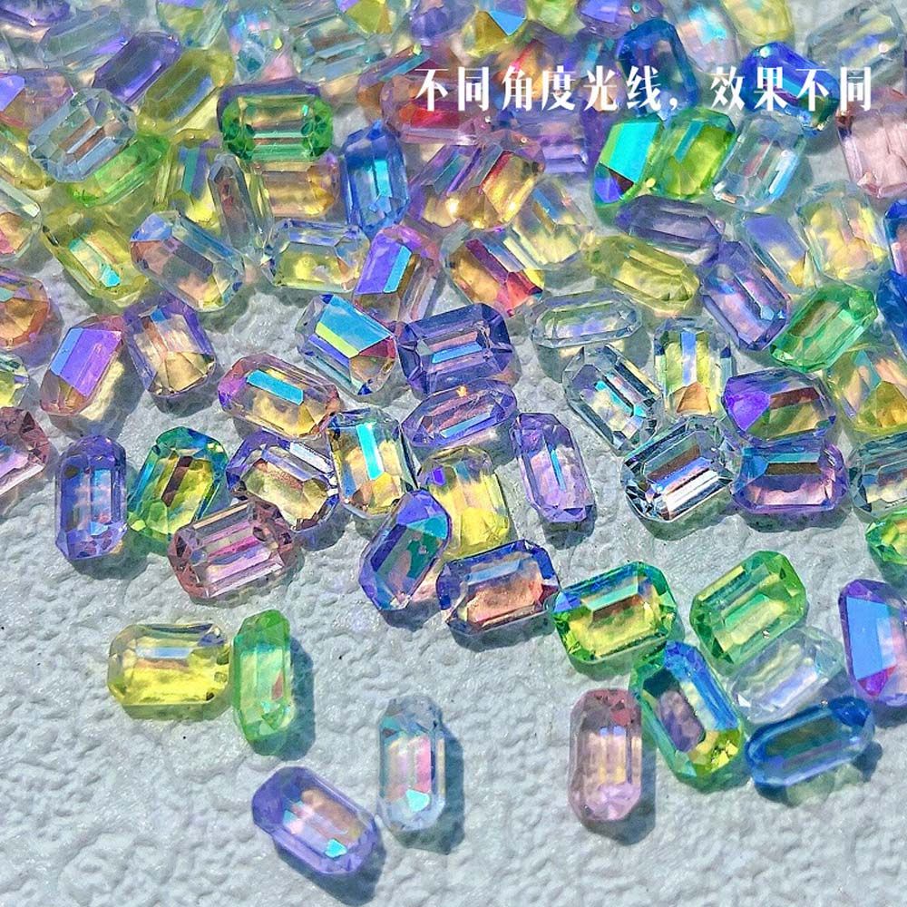 [Hàng mới về] Hạt đá 3D nhiều màu trang trí làm đẹp móng