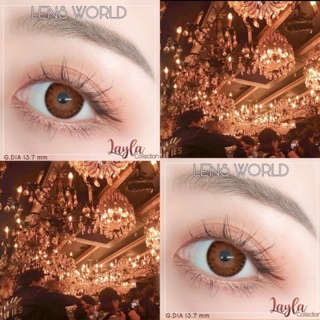 Kính áp tròng Bộ sưu tập LAYLA màu Hazel 12 tháng