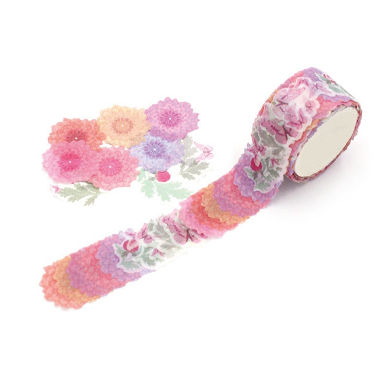 Cuộn 200 Miếng Dán Hình Cánh Hoa Dùng Trang Trí Sổ Tay DIY