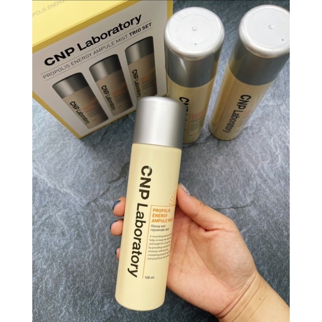 Xịt Khoáng Chiết Xuất Sáp Ong CNP Laboratory Propolis Ampule Mist 100ml