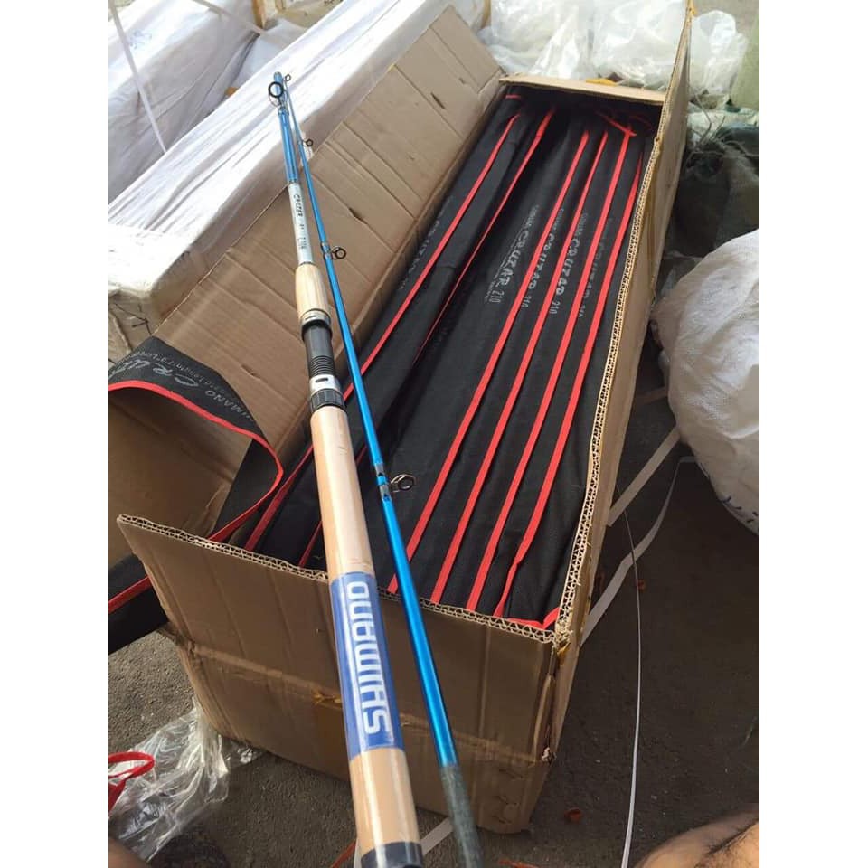 Cần 2 khúc rỗng SHIMANO CRUZAR chuyên câu sông ,câu ngâm hàng  hót