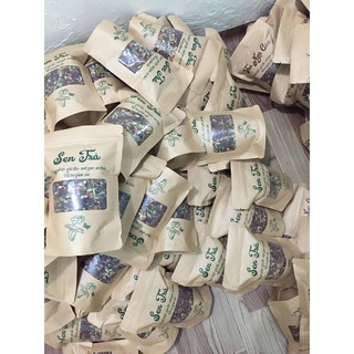 Sen trà ( trà gạo lứt lá sen)