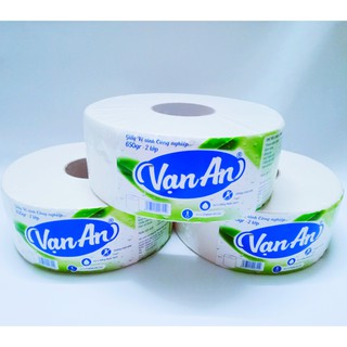 Giấy  cuộn lớn Vạn An 100% bột giấy