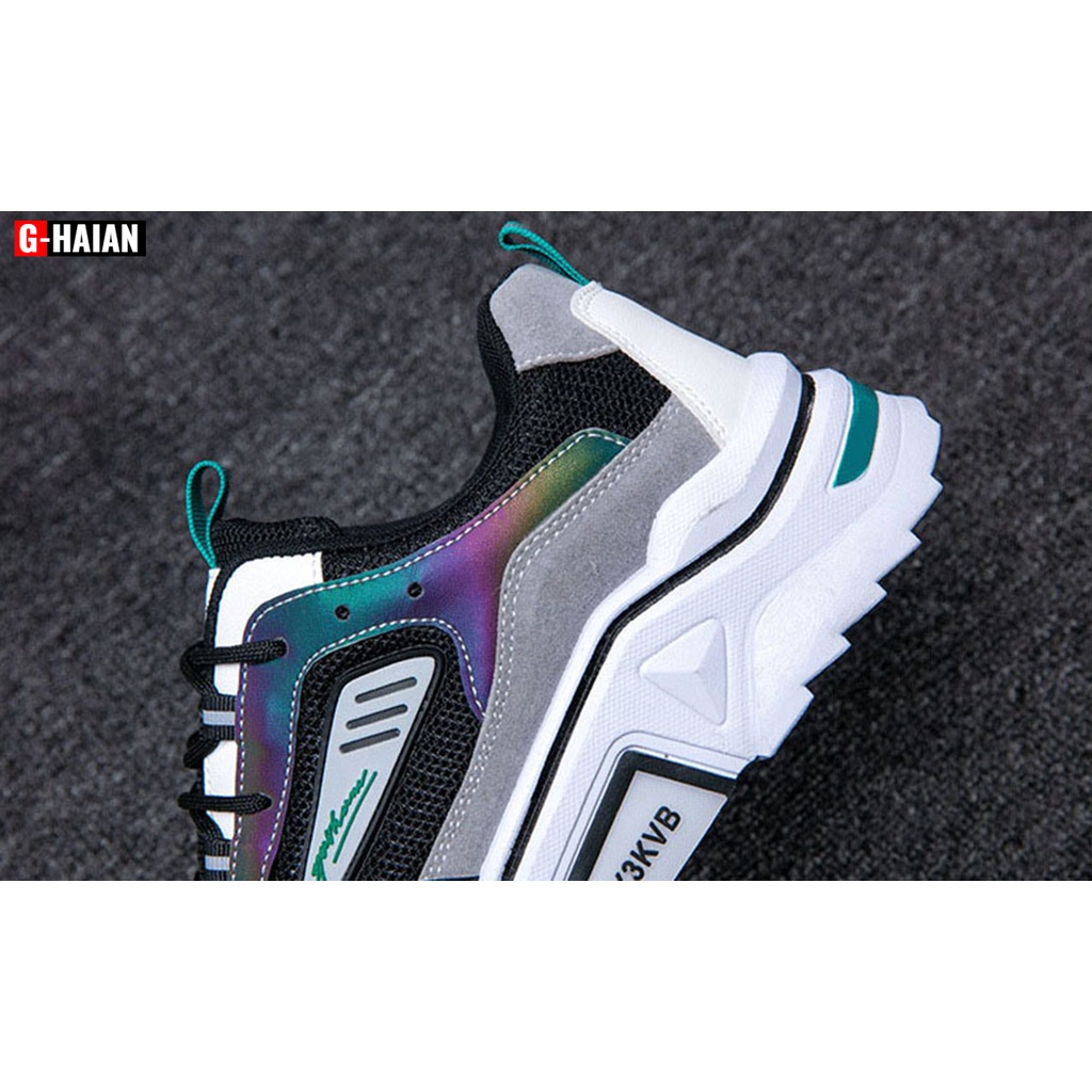 Giày Sneaker nam cao cấp đế tăng chiều cao mẫu mới hot trend 2022 G - 416