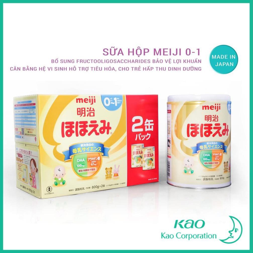 [SET 2] SỮA MEIJI NỘI ĐỊA NHẬT BẢN 800g