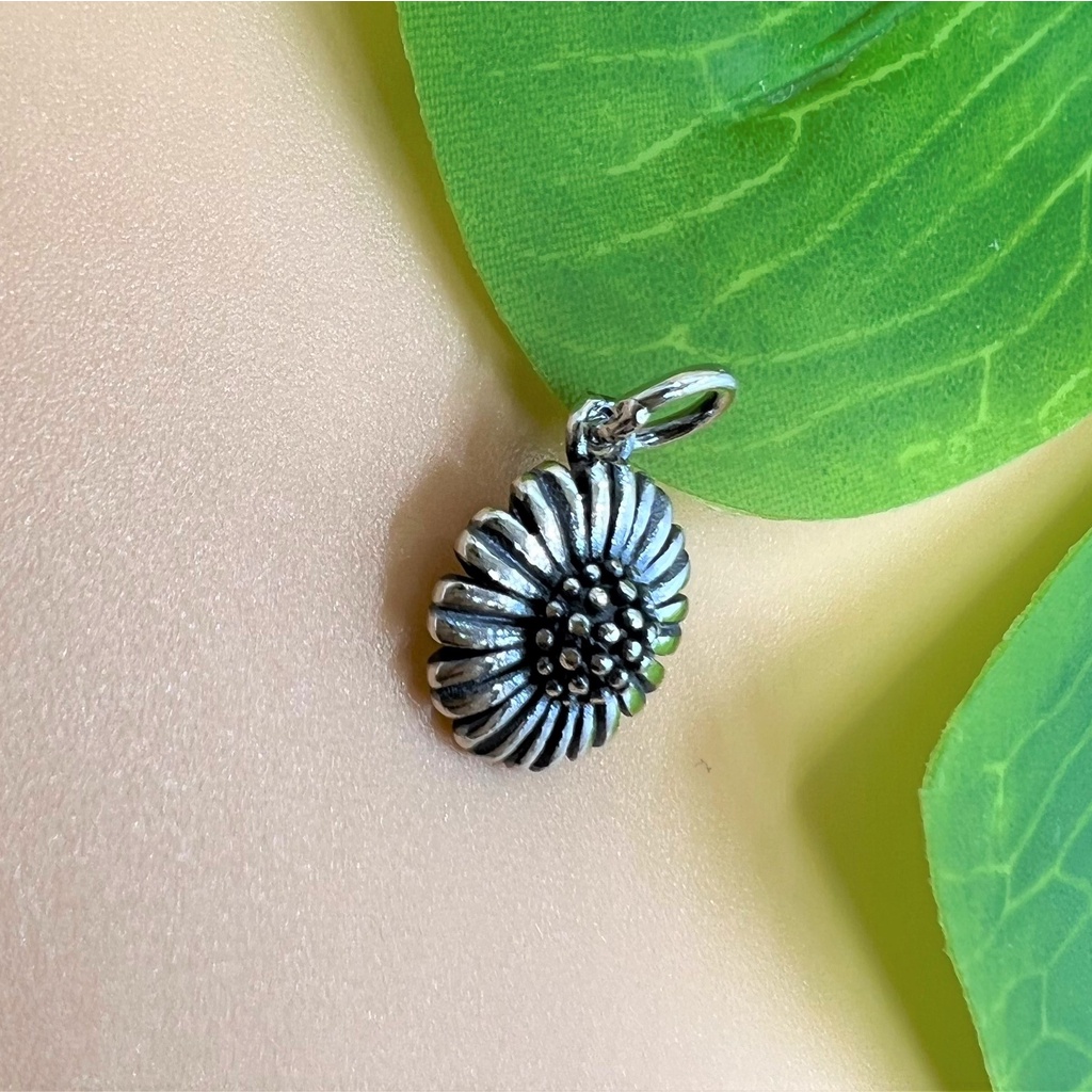 Charm móc treo hoa hướng dương bạc thái - Charm Bạc 925 - Mã CA295