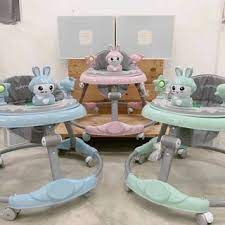 XE TRÒN TẬP ĐI 2IN1 BABY WALKER 619M CHO BÉ