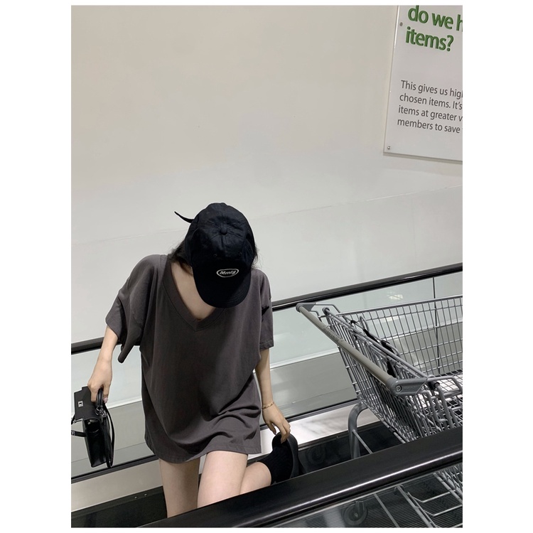 Áo Thun Tay Ngắn Phong Cách retro Hong Kong Thời Trang Mùa Hè Mới Cho Nữ