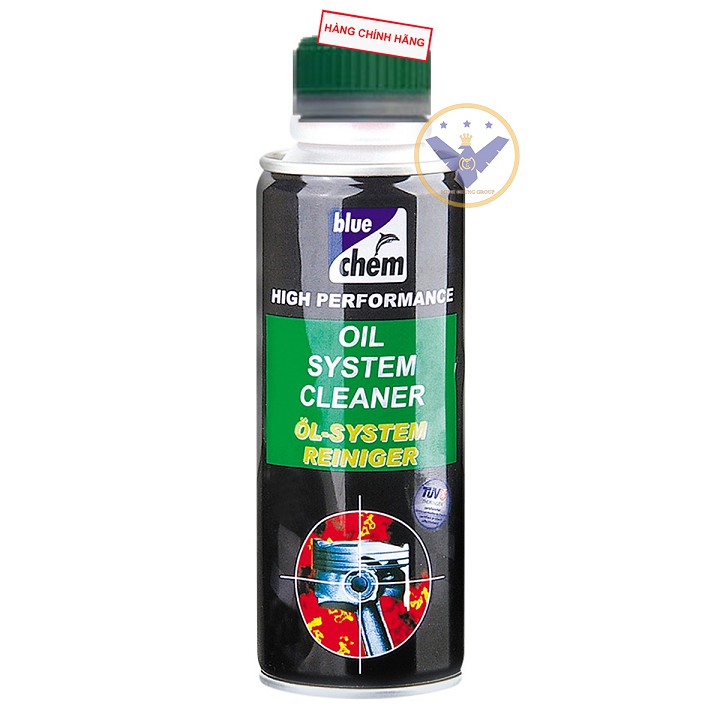 COMBO vệ sinh dầu nhớt động cơ + vệ sinh hệ thống nhiên liệu máy xăng cho xe ô tô Bluechem
