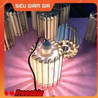 Đèn Gỗ Trang Trí hình Bánh Răng trang trí cho mọi không gian sống