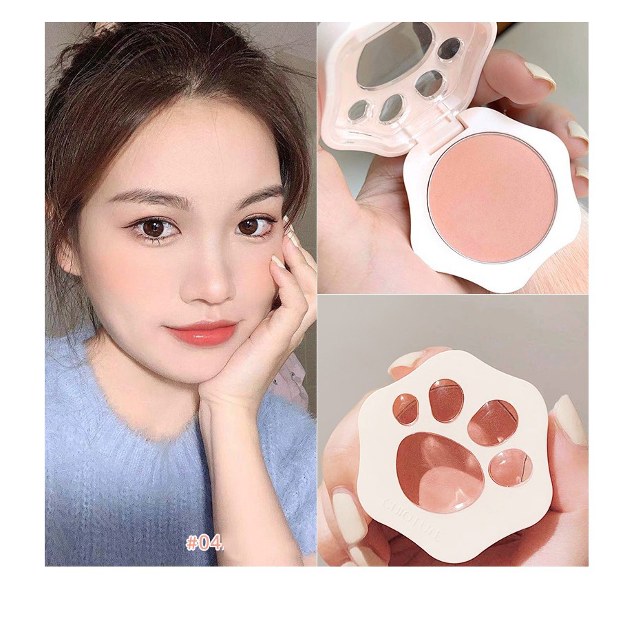 Phấn má hồng Chioture Sweet Paw Blusher tông lì trang điểm tự nhiên và kiềm dầu 3.3g | BigBuy360 - bigbuy360.vn