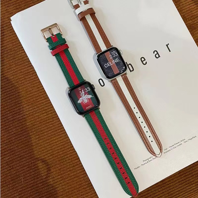 Dây Da Mềm Thoáng Khí Cho Đồng Hồ Thông Minh apple watch 41mm 45mm 38mm 42mm 44mm 40mm 7 se 6 5 4 3 2 1