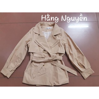 Áo trend coat dáng ngắn