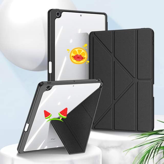 🌟🌟 Ốp Bao Da Lưng Trong viền chống sốc Dux Ducis Khay Bút tháo lắp 2 mặt IPAD gen 10.9 10.2 12.9 pro 11 2022 2020 2021