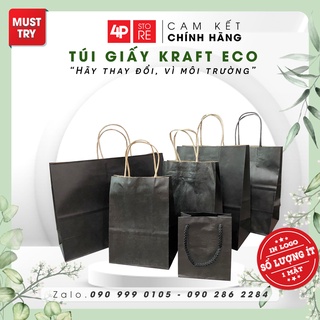 01 túi túi kraft xịn 120gsm đen