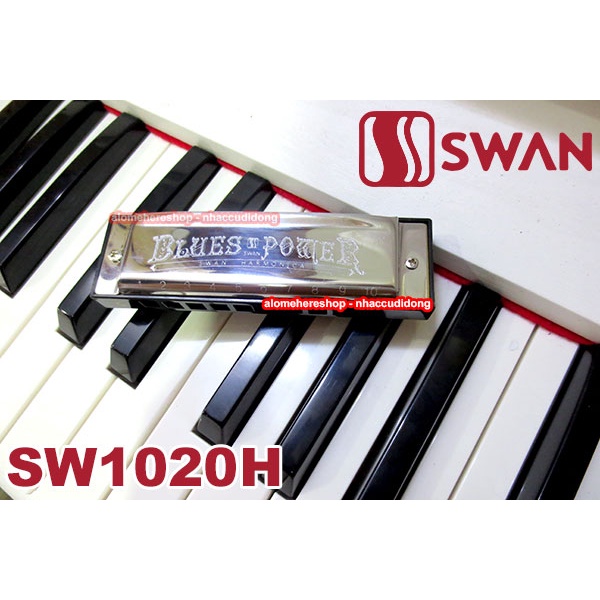 Kèn harmonica Swan BluesPower Key C SW1020H