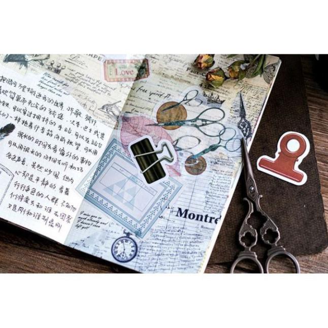 Bộ 45 Sticker Kẹp Ghim Trang Trí Sách E56