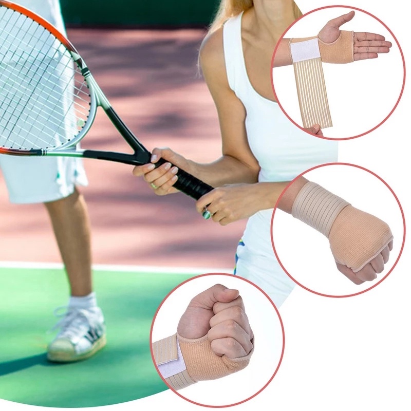 Đai Quấn Bảo Vệ Cổ Tay Tự Sưởi Ấm Chống Mài Mòn Khi Chơi Thể Thao