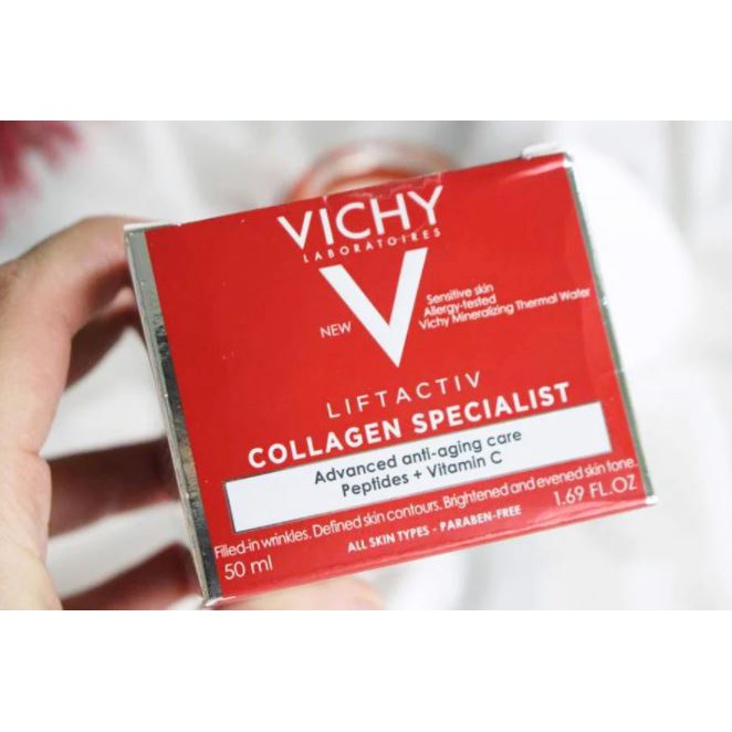 Bộ Dưỡng Chống Lão Hóa, Cấp Nước Vichy Liftactiv Collagen Specialist & Mineral 89 Serum