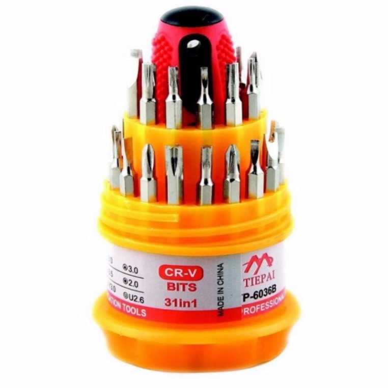 Bộ Tu Vít Đa Năng 31 Chi Tiết - Tua Vít Chuyên Dụng Sửa Điện Thoại - Đồ Điện Tử