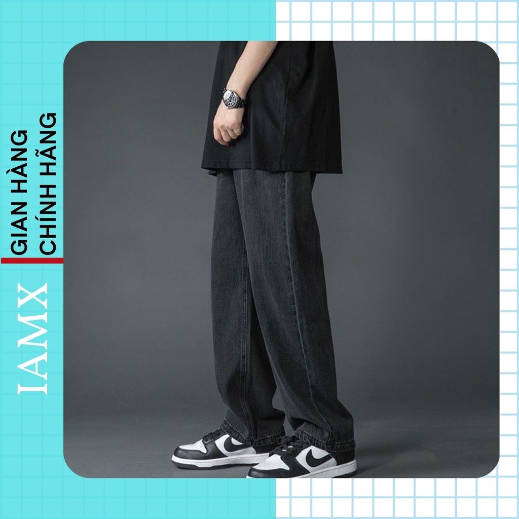 Quần jean nam ống rộng baggy TH01 phong cách Hàn Quốc Hottrend 2022