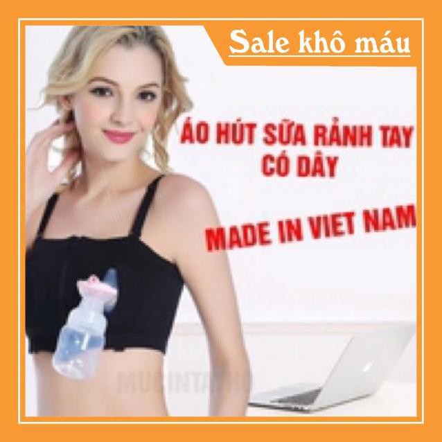 Áo hút sữa rảnh tay hàng Việt Nam chất lượng cao (kèm dây áo) -HCM