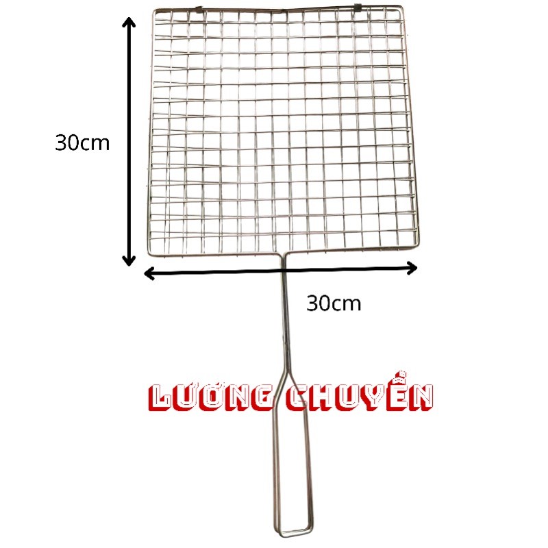 (Hàng rất dày) Vỉ nướng ( Phên nướng) thịt size 30x30cm