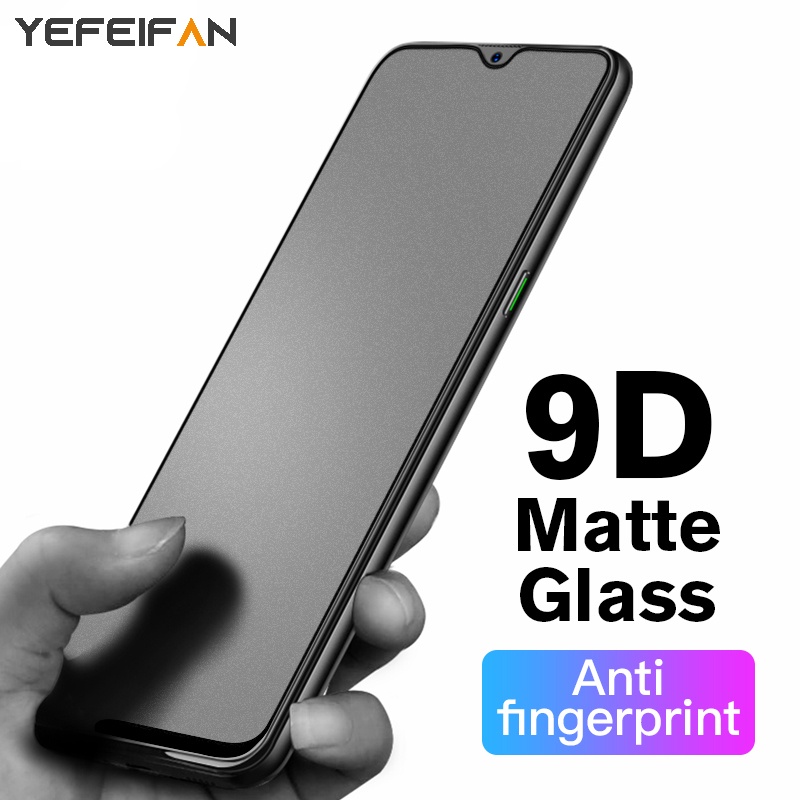 Kính cường lực nhám chống bám vân tay cho Realme Narzo 50i 50A GT 5G C25 C25S C25Y C21 C21Y C12 C11 2021 C3