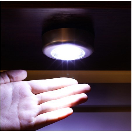 Đèn LED Mini Không Dây Chạy Bằng Pin Dán Tường / Cầu Thang / Tủ Bếp / Xe Hơi