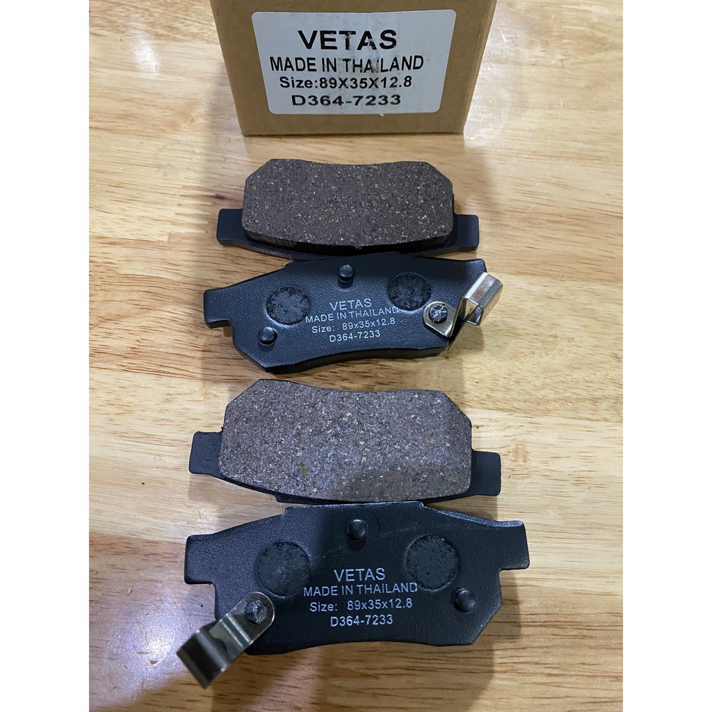 Bố thắng sau HONDA CITY D5042 - D364 ( giá 1 bộ 4 miếng )