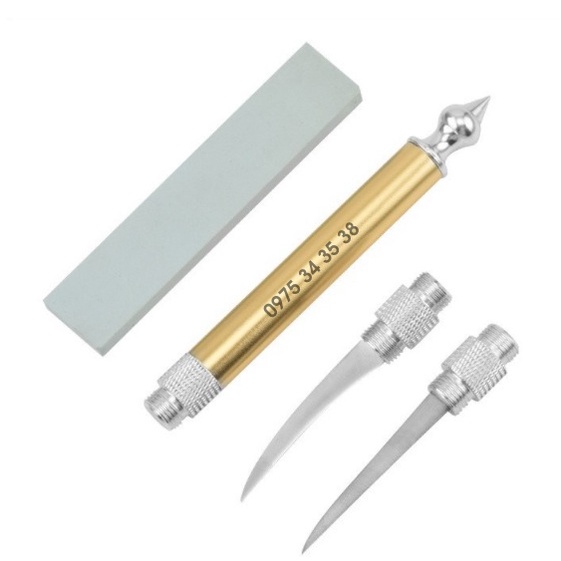 Dao tỉa hoa quả, trái cây, dao 3 lưỡi BHB0002