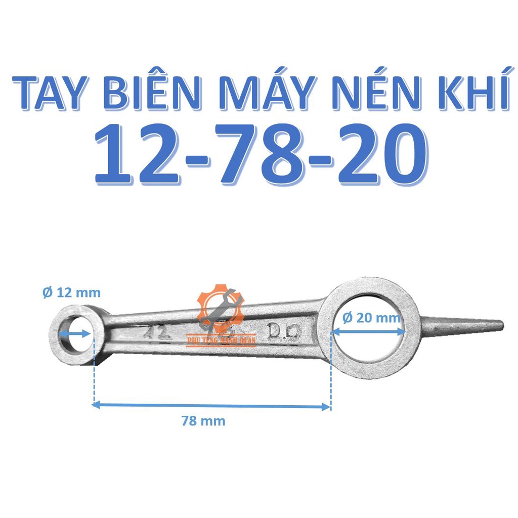 Tay biên máy nén khí - tay dên máy nén khí